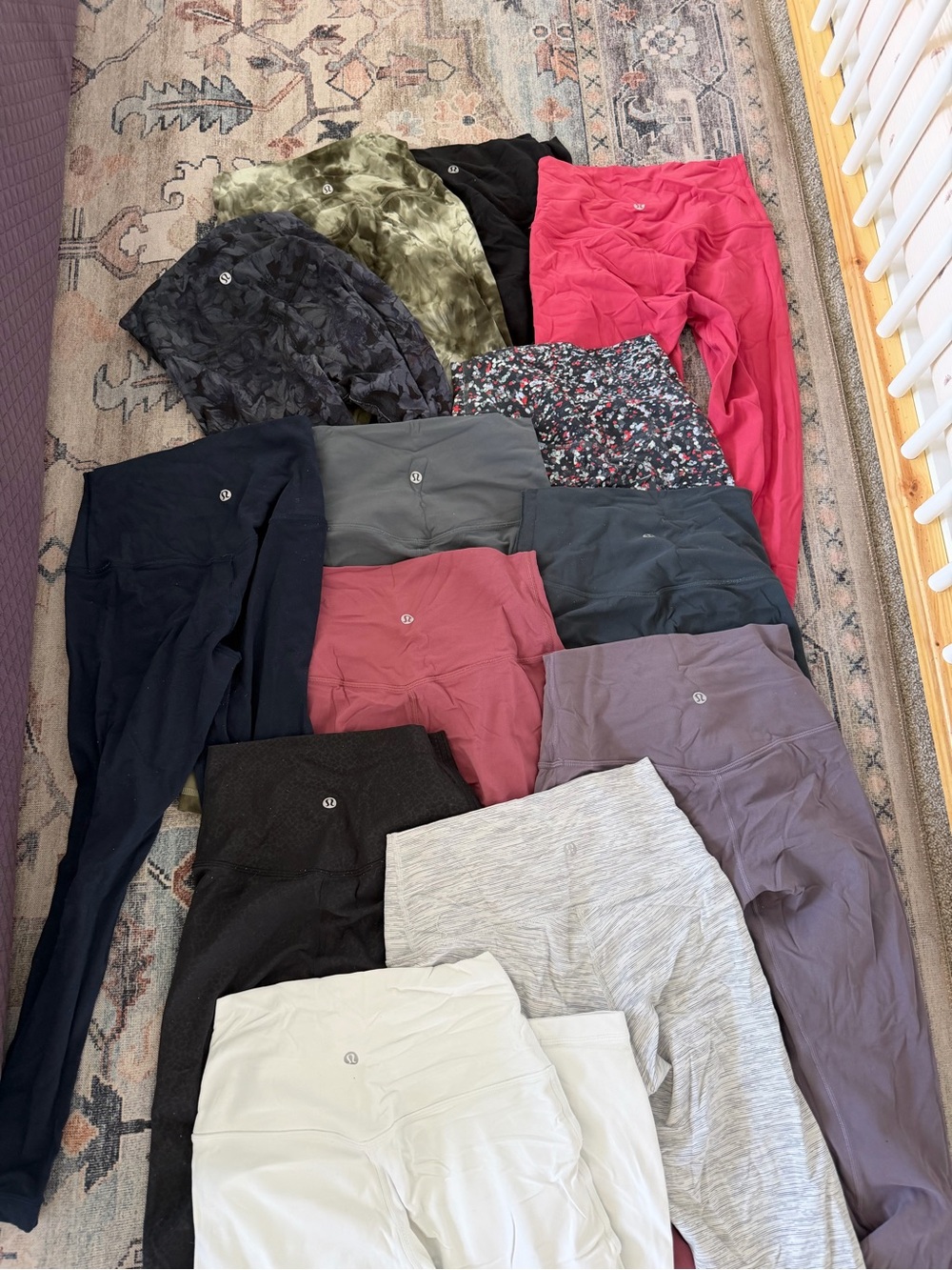 lululemon align Leggings Bundle size 4 - mostly capri length and some full